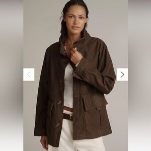 Pilcro Dark Brown Utility Jacket size M

Pilcro Surplus Cinch-Waist Jacket